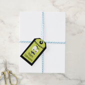 Trendy Happy Halloween Funky Gift Geschenkanhänger (Mit Garn)