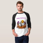 Trendy Happy Halloween Gnome Men T-Shirt (Vorne ganz)