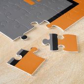 Trendy Happy Halloween Gray Gnome Puzzle (Seite)