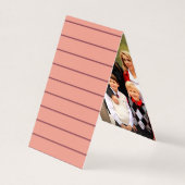 Trendy Happy Holidays Family Gruß Foto (Vorderseite)