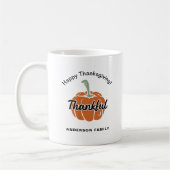 Trendy Happy Thanksgiving Kaffeetasse (Links)
