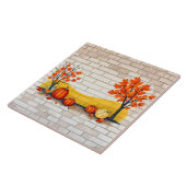 Trendy Happy Thanksgiving Schöner Fall Fliese (Seite)