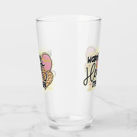 Trendy Heart Stealer Valentinstag Glas (Rechts)