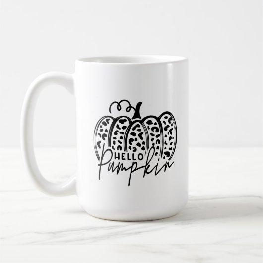 Trendy Hello Pumpkin Kaffeetasse (Links)