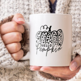 Trendy Hello Pumpkin Kaffeetasse