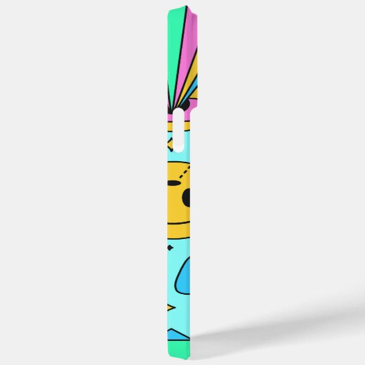 Trendy Hippy Abstrakt Case-Mate iPhone Case (Rückseite / Rechts)