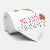 Trendy Holiday Neck Tie Christmas Krawatte (Gerollt)