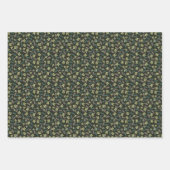 Trendy Holly Christmas Geschenkpapier Set (Vorderseite 3)