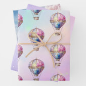 Trendy Holo H.A.B Wrap Paper Flat Sheet Set 3 Geschenkpapier Set (Beispiel)