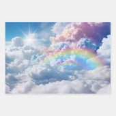 Trendy Holo H.A.B Wrap Paper Flat Sheet Set 3 Geschenkpapier Set (Vorderseite 3)