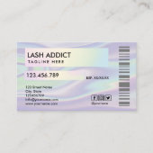 trendy Holograph Pillenflasche - Packungsbeilage Visitenkarte (Vorderseite)