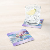 Trendy Holograpic Hot Air Ballon Paper Untersetzer (Vor Ort)