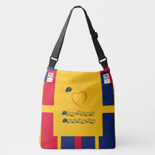 Trendy Honey Yellow Hawkeye Country Tragetaschen Mit Langen Trägern