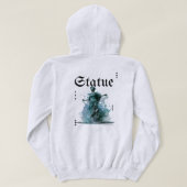 Trendy hoodie with unique style (Design Rückseite)