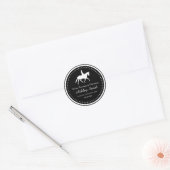 Trendy Horse Training Business Sticker (Umschlag)