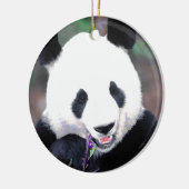 Trendy Hot Chic Cool Panda Weihnachtsbaum Ornament (Links)