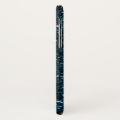 Trendy Hot Darkblue bedruckter Glitzer personalisi Case-Mate iPhone Hülle (Hinten/Links)