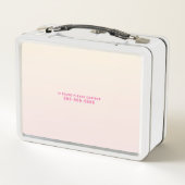 TRENDY hübsche Sorbet-Eis-Sprinklen Metall Brotdose (Rückseite)