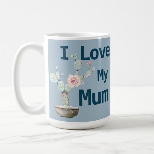 Trendy I Liebe My Mama Kaffeetasse (Links)