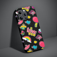 Trendy I Liebe You Colorful Modern Girly Y2K