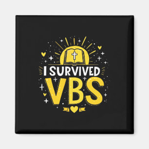 Trendy Ich überlebte Vbs Ferienbibel Schule Magnet