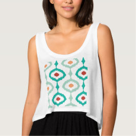 trendy,ikat,ogee,sommer farben,muster,mädchen,mädc T-Shirt