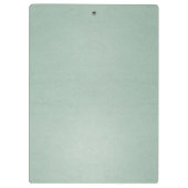 TRENDY IMITAT-AQUA-BLAUE KLEMMBRETT (Rückseite)