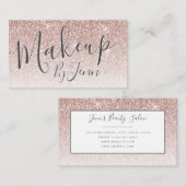 Trendy Imitat errötet Visitenkarte (Vorne/Hinten)