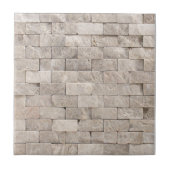 Trendy Imitats 3D Stone Brick Mosaik Muster Fliese (Vorderseite)