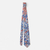 Trendy Italian Spaghetti Krawatte (Rückseite)