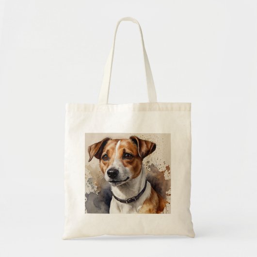 Trendy Jack Russell Terrier Aqucolor Tragetasche (Vorne)