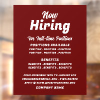 Trendy Job Vacancy Rekrutierung Werbung