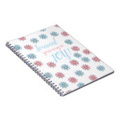 Trendy Journal to Joy Positive Thinking Notebook Notizblock (Rechte Seite)