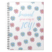 Trendy Journal to Joy Positive Thinking Notebook Notizblock (Vorderseite)