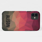 Trendy jugendlicher, mutiger individuelle Name Case-Mate iPhone Hülle (Rückseite (Horizontal))