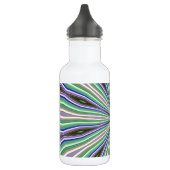 Trendy Kaleidoscope Editable Design Trinkflasche (Links)