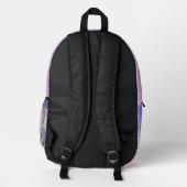Trendy Kids School Rucksack - Spaß & Farben (Rückseite)