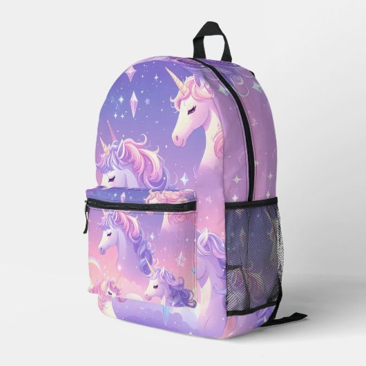 Trendy Kids School Rucksack - Spaß & Farben (Rückseitige Ecke Rechts)