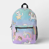 Trendy Kids School Rucksack - Spaß & Farben (Vorderseite)