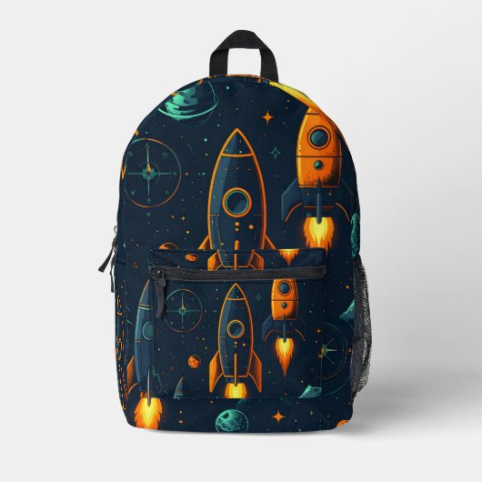 Trendy Kids School Rucksack - Spaß & Farben (Vorderseite)