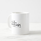 Trendy Kindness Kaffeetasse (Vorderseite Links)