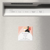 Trendy Korallenbräune und -bräuche speichern das D Magnet (In Situ (Geschirrspüler))