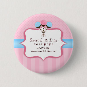Trendy Kuchen-Pop-Bäckerei Button