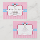 Trendy Kuchen-Pop-Bäckerei-Geschäfts-Karten Visitenkarte (Vorne/Hinten)