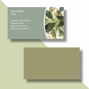 Trendy Ladys Personal Contact Cards Visitenkarte