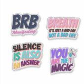 Trendy Laptop Sticker – Aesthetic Vinyl  Sticker  (Vorderseite)