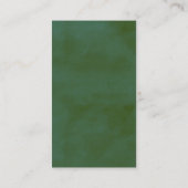 Trendy Laurel Wreath Greenerenerity Baby Shower Di Begleitkarte (Rückseite)