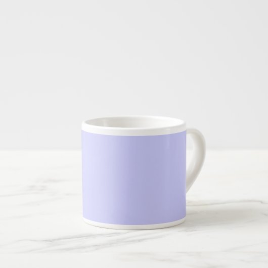 Trendy Lavender Farbe bereit für die Anpassung Espressotasse (Vorderseite Rechts)