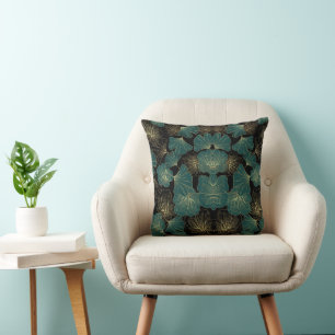 Trendy Leaf Print Throw Kissen - Fett Zuhause Akze