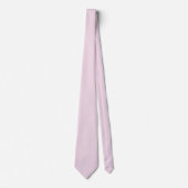 Trendy Lemonade Pink Solid Color Krawatte (Vorderseite)
